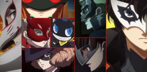 女神异闻录5动漫,女神异闻录5的青春冒险之旅